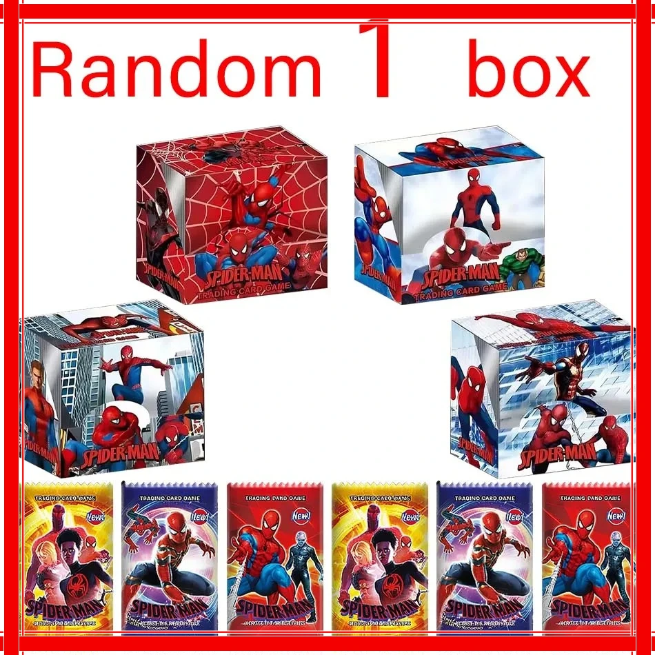 2026 Popular for Spidermans Card Collection Card Party Game Cartoon Spider Man  Birthday Gift Holiday GiftsTable Games