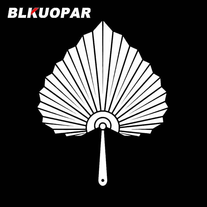 BLKUOPAR Chinese Paper Fan Helmet Decoration Ruger Car Stickers Fashionable Decals Vinyl Wrap Campervan Snowboard Scratch-Proof