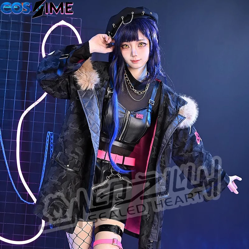 

Shiraishi An Cosplay Costume - PJSK Game Women Cute Party Suit Coat Shirt Pants With Hat, Halloween Carnival Uniforms Custom Mad