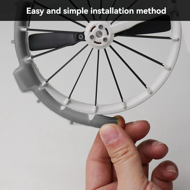 Protetor de pára-choques de pá para dji flip drone hélice guarda pára-choques anel capa protetora acessórios drone a