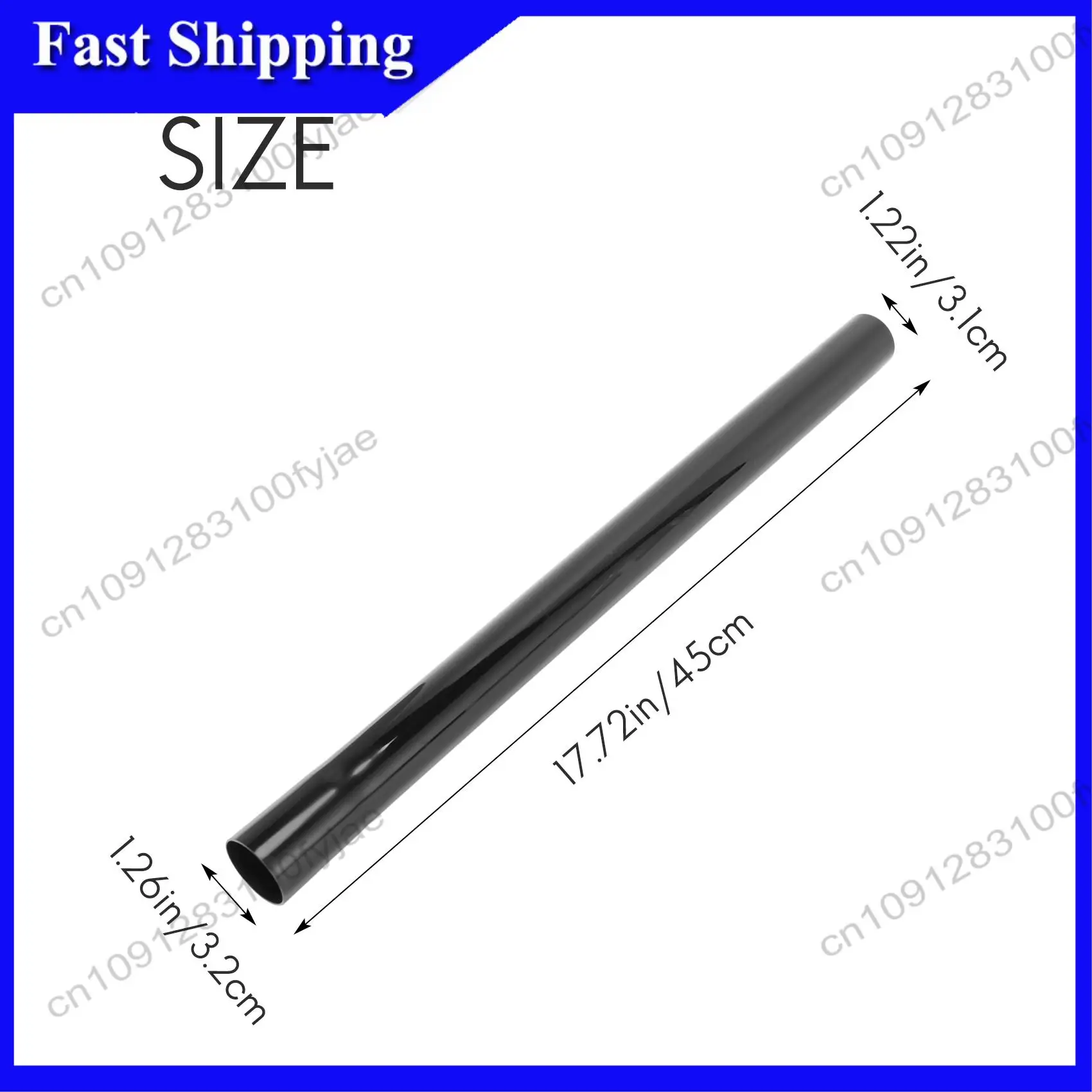 -X07A 3 قطع من عصا تمديد المكنسة الكهربائية، ملحقات المكنسة الكهربائية، خرطوم مكنسة كهربائية بقطر داخلي 32 مم، أنبوب عصا بلاستيكية