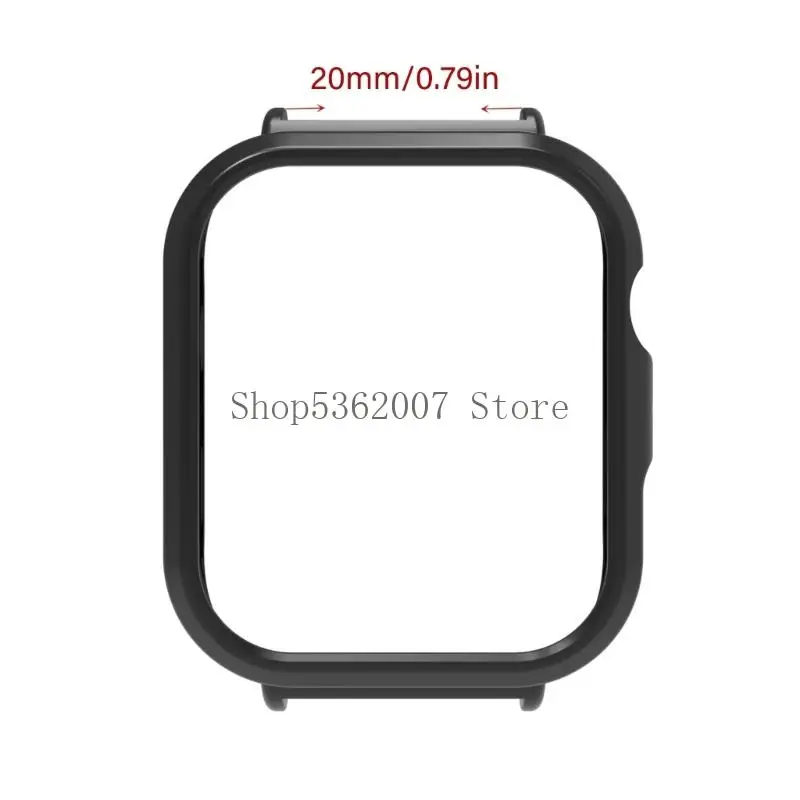 시계 피팅에 적합한 클리어 PC 보호 케이스 4 20mm 팔찌 내부 직경 쉬운 설치 경량 액세서리 40JB