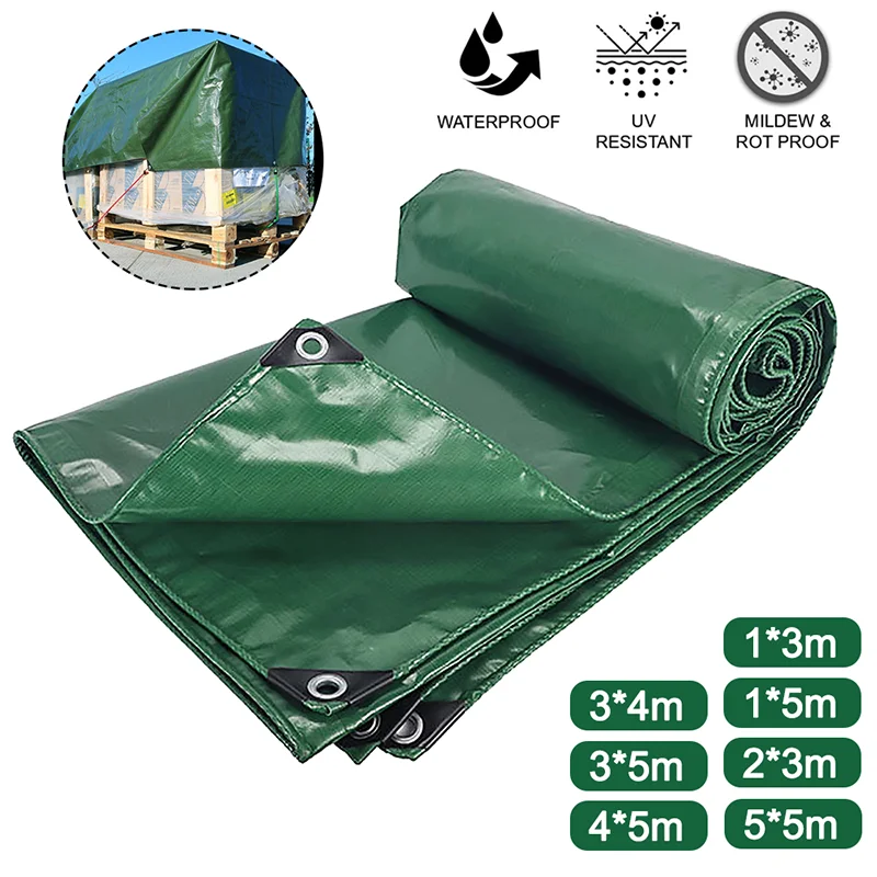 0.3mm PVC Tarpaulin Rainproof Cloth 400g/㎡ Waterproof Shading Sail Outdoor Garden Plant Shed Boat Car Truck Canopys carport