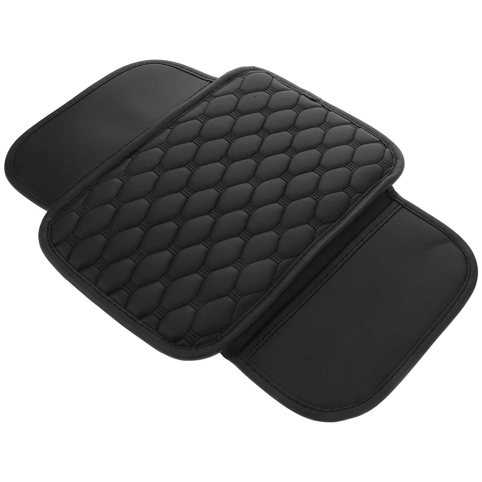 

Red Car Armrest Cover Cushion Universal Console Protector Durable Easy Install Fake Center Console Armrest Cover Pad