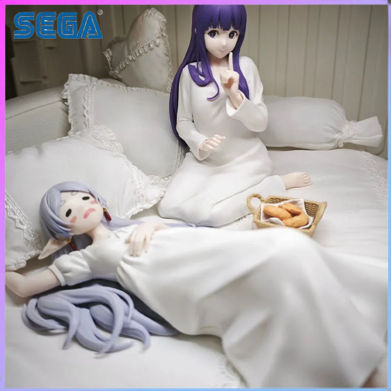 

SEGA В наличии Yumemirize Frieren Hitonemuri Sousou no Frieren Фигурка SEGA Коллекционная модель премиум-класса Периферийные устройства на тему эльфа Kawaii