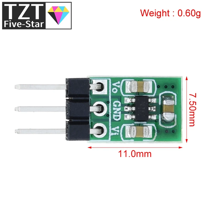 Mini 1.8V 3V 3.7V 5V to 3.3V Boost & Buck Low Noise Regulated Charge Pump 2 in 1 DC/DC Converter