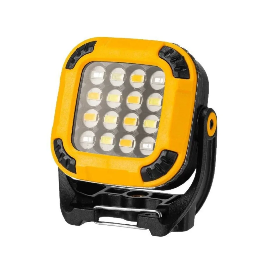 Multifunctional LED Work Flashlight Rotatable Lamp Head Strong Magnetic Torch for Courtyard Camping Equipment Maintenance