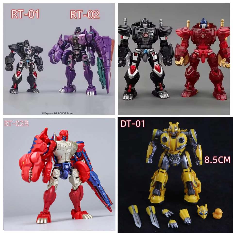 ROBOT T0YS BW RT-02R RT-01 T01 Red Caesar RT-02 RT02 Tyrant DT-01