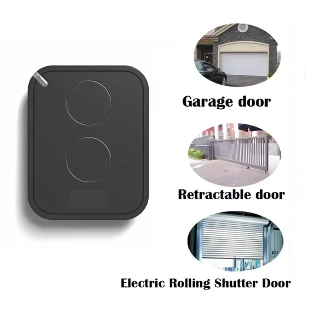 Nice FLORS FLO2RS FLO4RS FLO2RE FLO4RE ERA ONE INTI 433.92MHz 100% universal Remote Control Garage Door Opener Rolling Code
