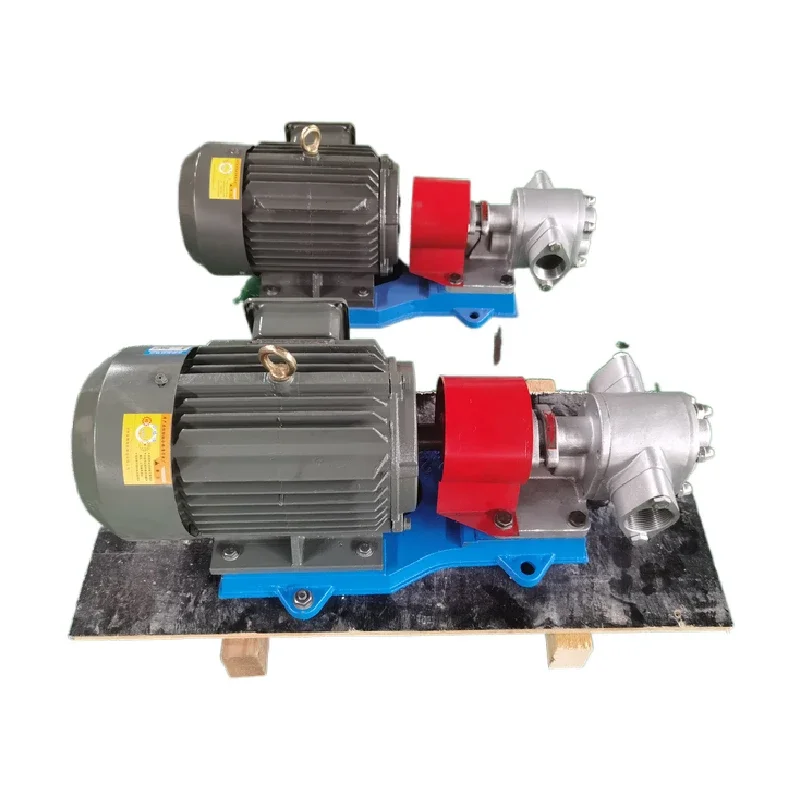 

Honey transfer low speed working gear pump food grade electric rotary pump