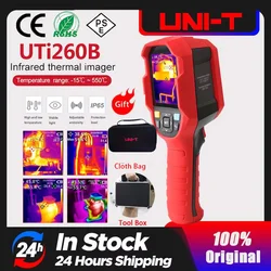 UNI-T UTi260B UTi260A Digital Infrared Thermal Imager Thermometer LED Water Supply Light Thermal Camera Air Conditioning Repair