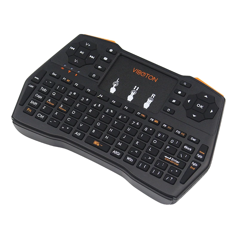 2.4G Wireless Mini Keyabord Touch Pad Keyboard for Mini PC Laptop Android TV Box for Orange Pi for Raspberry Pi Banana Pi