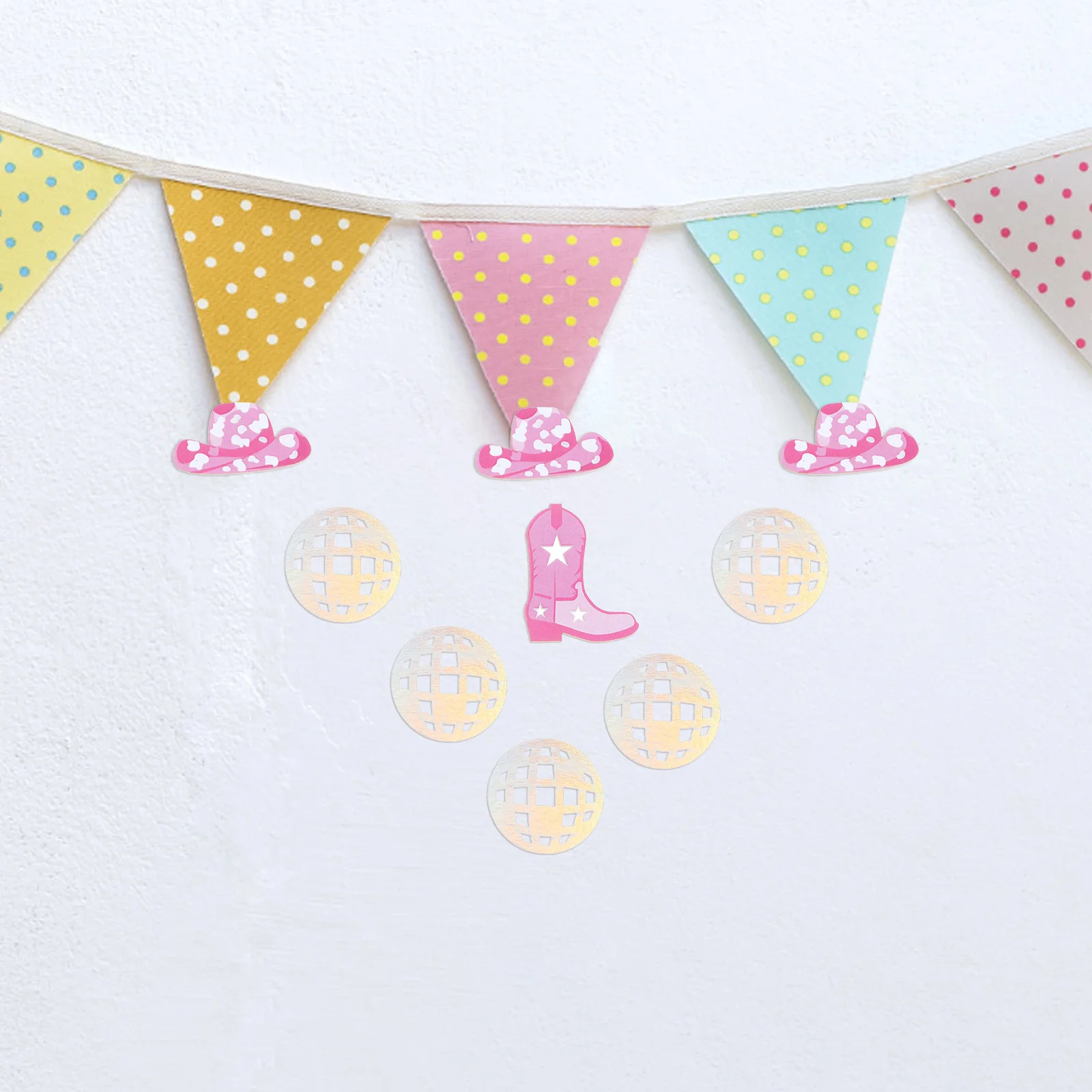 

100pcs Disco Ball Confetti Decoration Glittering Party Table Decorations For Birthday Wedding Festival Themed Events Sequin