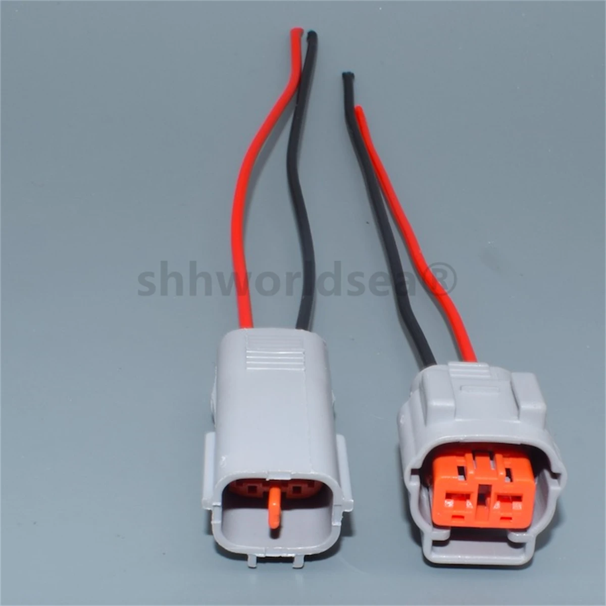 shhworldsea 2 Pin 6195-0003 6195-0006 Automotive Connector Motorcycle Waterproof Wire Harness Lamp Light Socket For Mazda