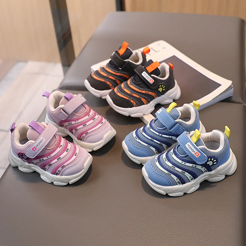 

Autumn Sneakers New Breathable Fashion Women Sports Shoes Simple Cute Cartoon Kids Shoes Retro Simple Classic Trendy Boy Shoe