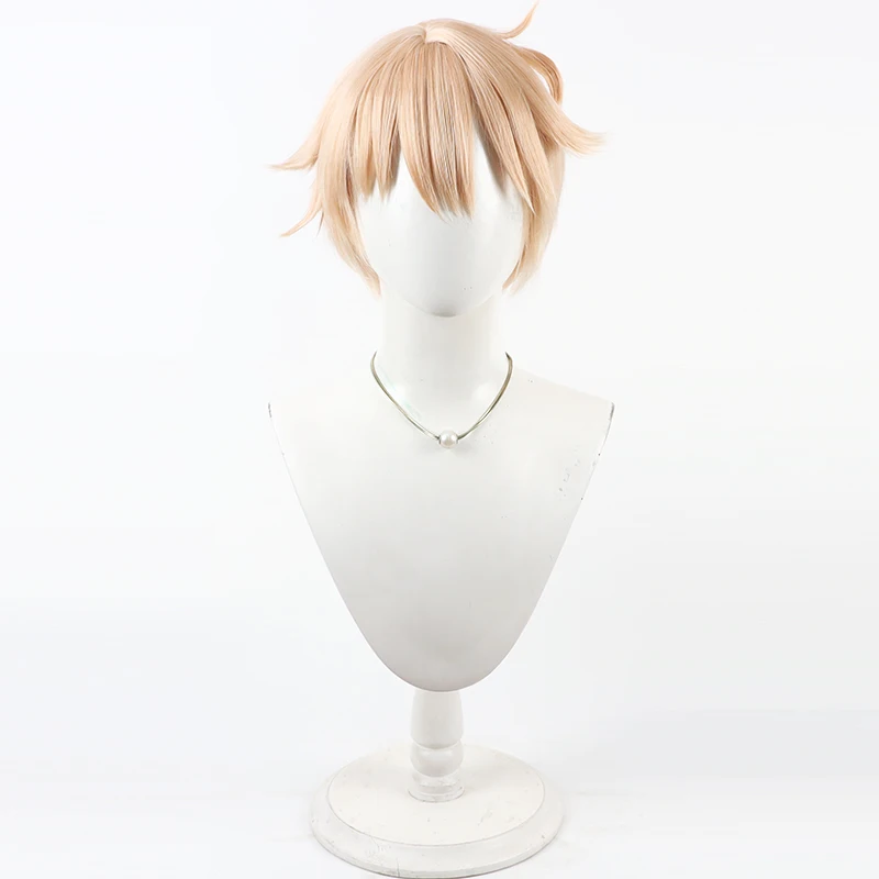 Perruque de Cosplay Asagi Anime No Girls permettant au mélangeur, accessoires de fête de carnaval d'halloween, cheveux synthétiques + bonnet de perruque