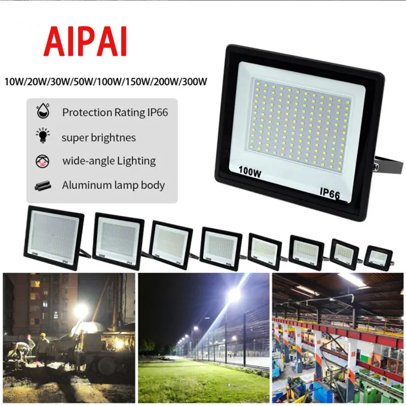 

Outdoor Led Spotlight Flood Light Led Lighting IP66 Waterproof 220V Garden Decorate High Brightness Doorway Courtyard Night Lamp