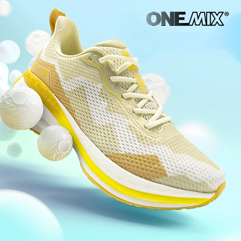 

Onemix 2025 new running shoes men's sports and leisure shoes women summer father shoes lightweight soft soled running shoes