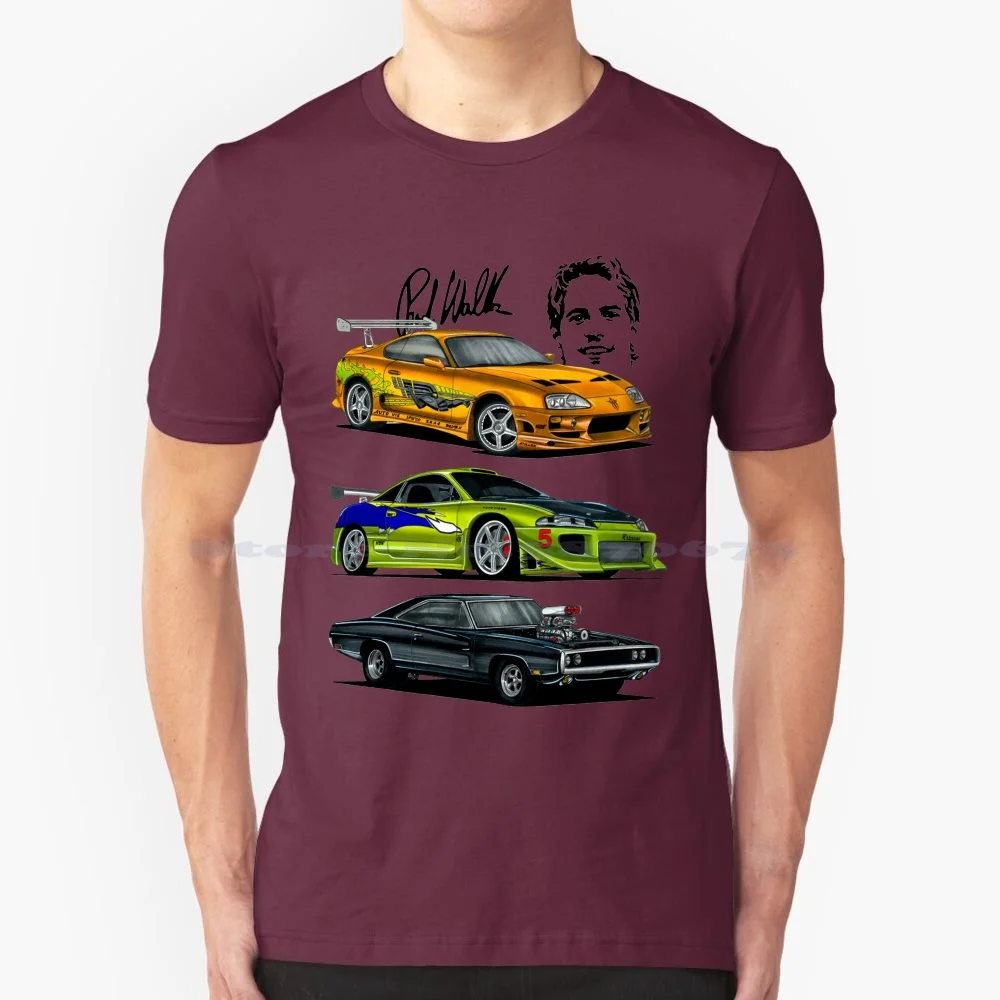 Best Movie Cars Of All Time T Shirt 100% Cotton Tee 3000gt Asx Airtrek Colt Delica Diamante Cross Endeavor Fto Grandis Grunder