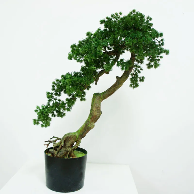 

Simulated welcome pine, home office table plant ornament