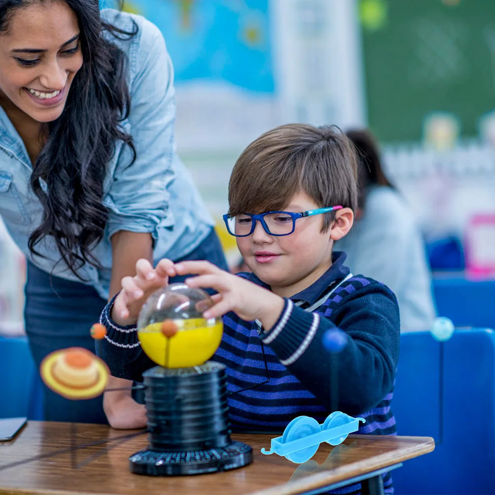 

6Pcs Plastic Double Pulley Physics Experiments Teaching Aids School Mechanics Lab Educational Supplies Plastic Double Pulley