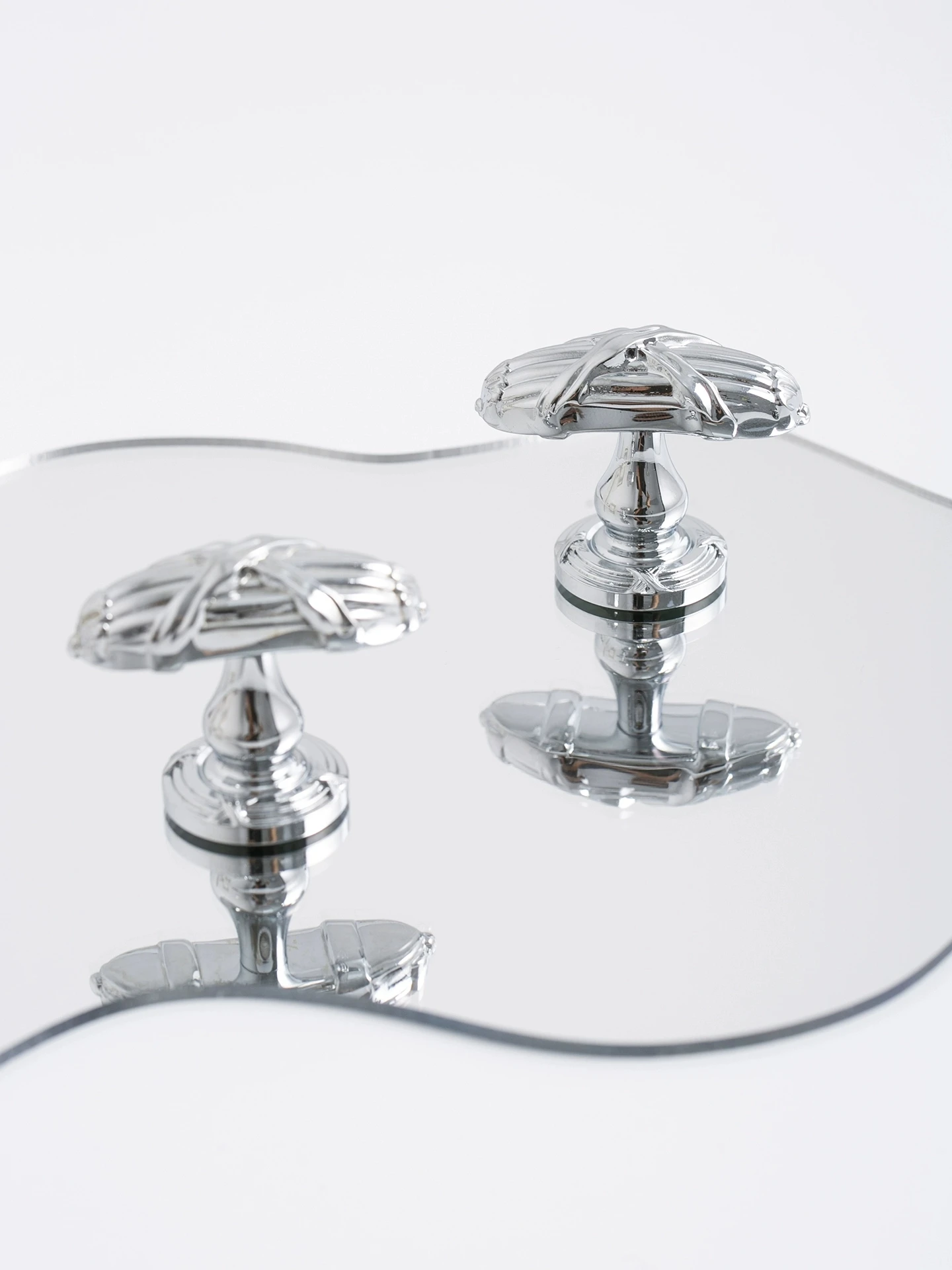 Furniture French Solid Brass Silvery Handles Shiny Bedroom Cabinet Door Pulls Wardrobe Door Handles Drawer Single Hole Knobs