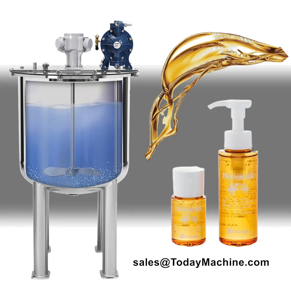 Dishwashing Shampoo Mixers Making Equipment Automatic Liquid Soap Detergent Mixing Machine