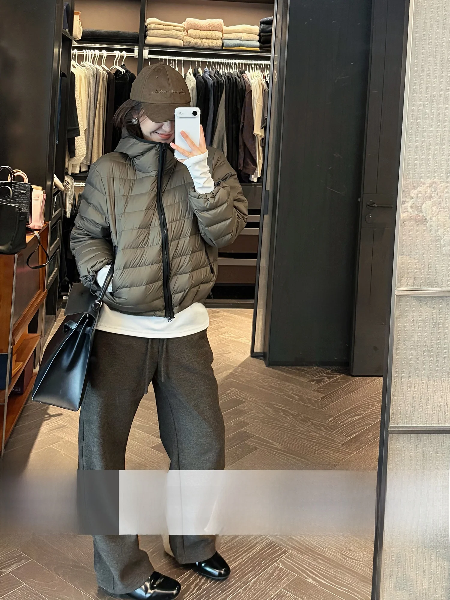 

LUMIEN 2025 зимняя женская облегающая куртка на гусином пуху, теплая верхняя одежда, длинное пальто на молнии с капюшоном и капюшоном для поездок на работу