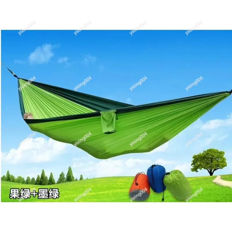 Indoor Outdoor Hammock Swing Chair Single Double Foldable Hammock for Dormitory Camping Travel