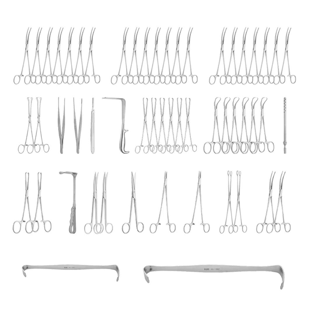 

Class I Non-active 51pcs CS Set Medical Cesarean Section Surgical Instruments