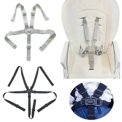 Baby Universal 5 Point Harness High Chair Safe Belt Seat Belts for Stroller Pram Buggy Children Kid Pushchair Child Dining Chair