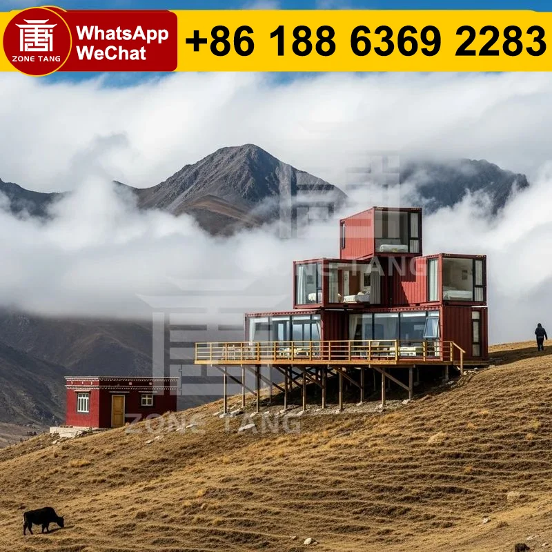 

Premade Houses Labor Camp Leak Proof Portable Pre Fabricated Homes Tiny House Container Home Flat Pack Home Customizable Compact