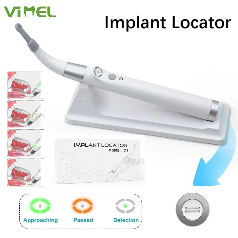 2024 AI-iD1 Dental Implant Locator Smart Find Implant Screw Easy-Do Sensor Implant Detector Three-dimesonal Rotatabely Tools