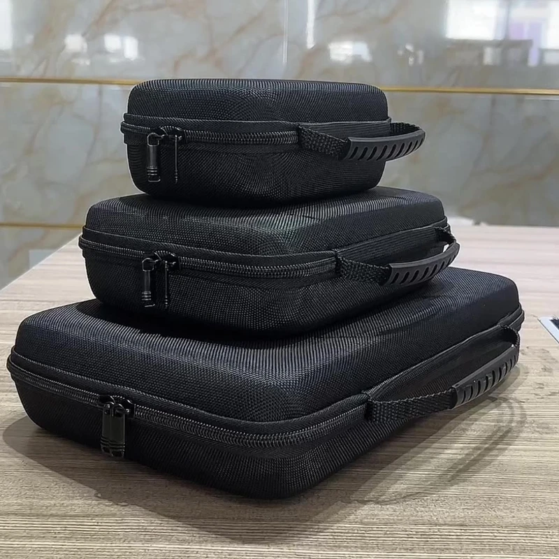 Imagem -06 - Bolsa Portátil Multifuncional Kit de Ferramentas Faça Você Mesmo Bolsa de Ferramentas para Câmera Gopro Grande Capacidade com Grade Espuma Tamanho Pequeno Bolsa Casca Dura