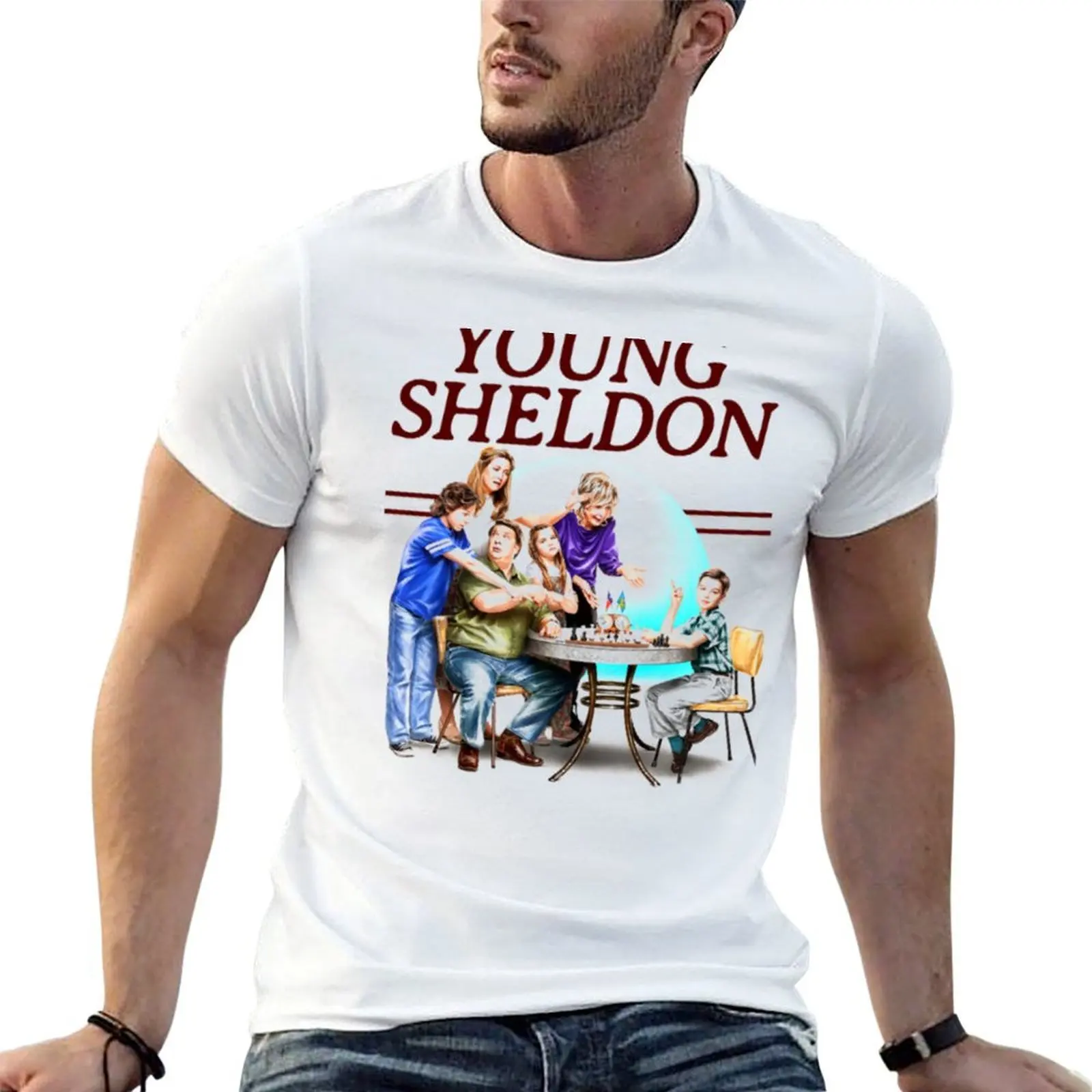 

YOUNG SHELDON T-Shirt man t shirts graphic man t shirts for men T-Shirt