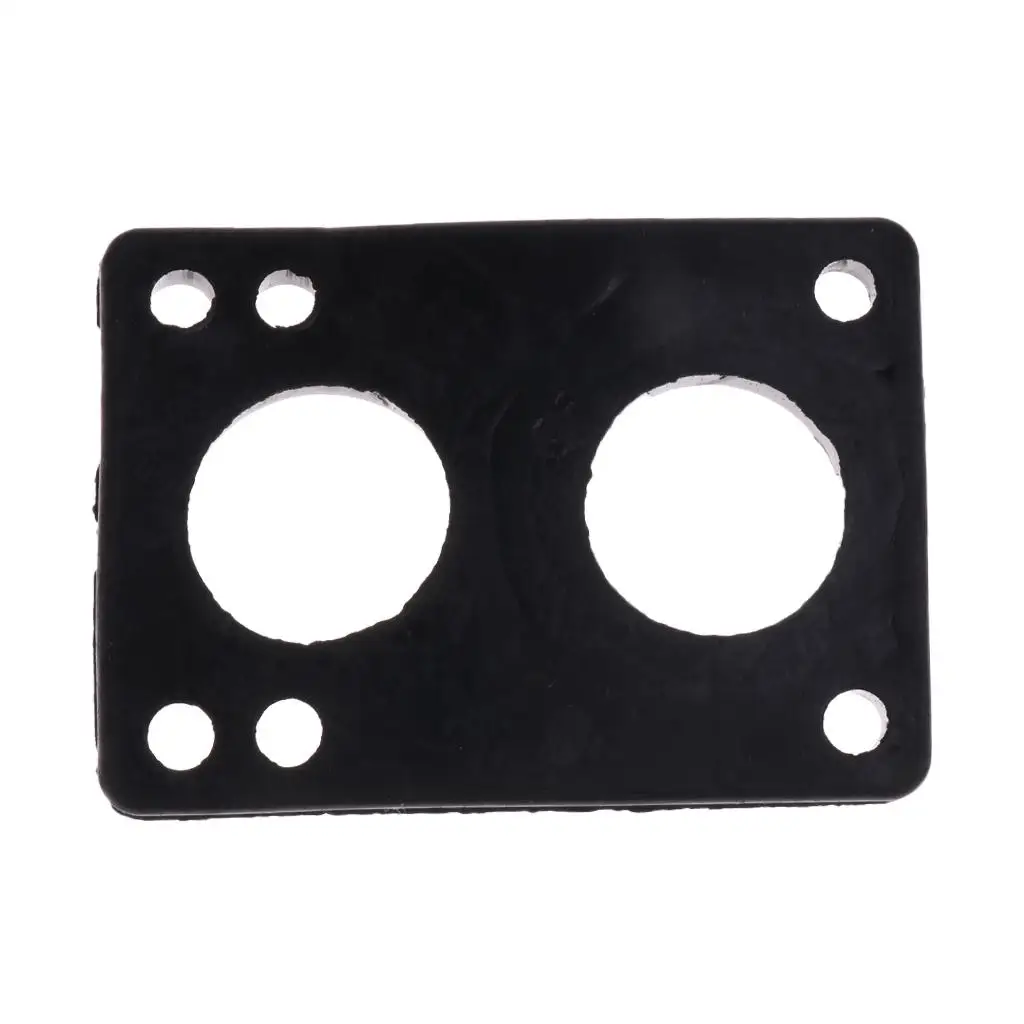 

Longboard Accessory Rubber Riser Pads Cushion Hardware Set for Skateboard Decks and Wheels Support