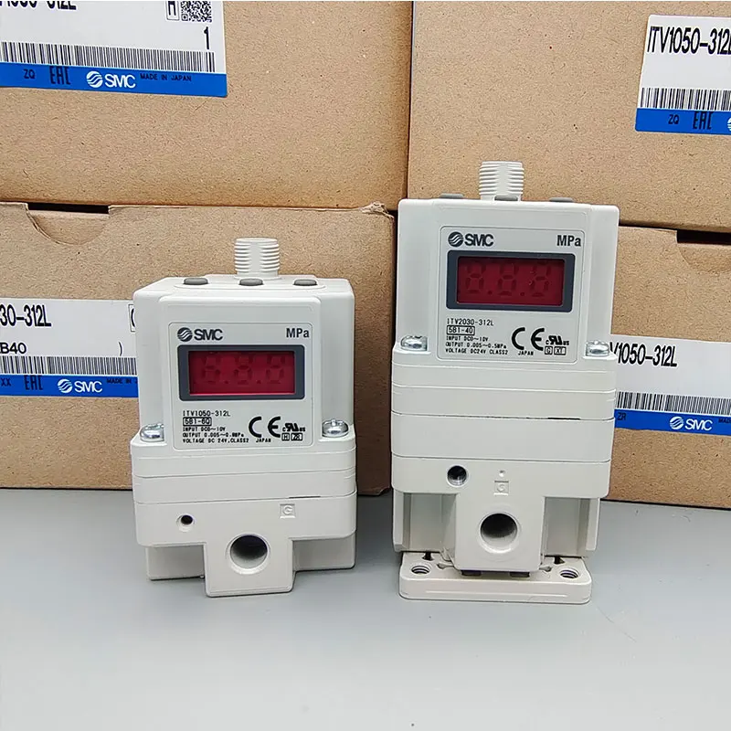 SMC Regulator ITV Electro Pneumatic Proportional Solenoid Valve ITV2050-312L/012L Laser Cutting Machine