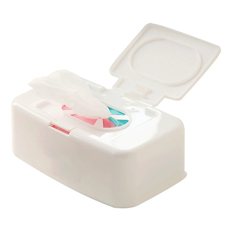 Wet Tissue Box Wipe Dispenser Portable Wipes Napkin Storage Box Holder Container