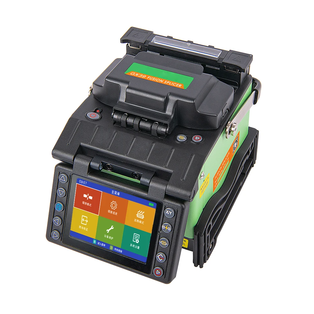 MT-85001 GX-39 FTTH Fiber Optic Fusion Splicer Automatic SM MM DS NZDS Optical Fiber Welding Splicing Machine