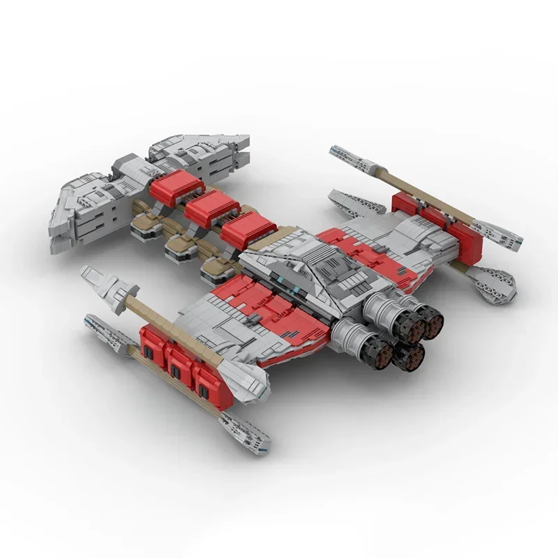 NEW MOC635PCS Terran Battlecruiser  Model Star Battle Collection Series Idea Children Brick Toy Birthday Christmas Gift