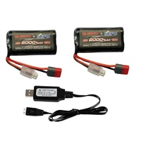 MJX Hyper Go H12Y H12Y+ 1/12 R/C Crawler R/C trucks cars spare parts Original 2S 7.4V 2000mAh Li-ion battery and USB charger