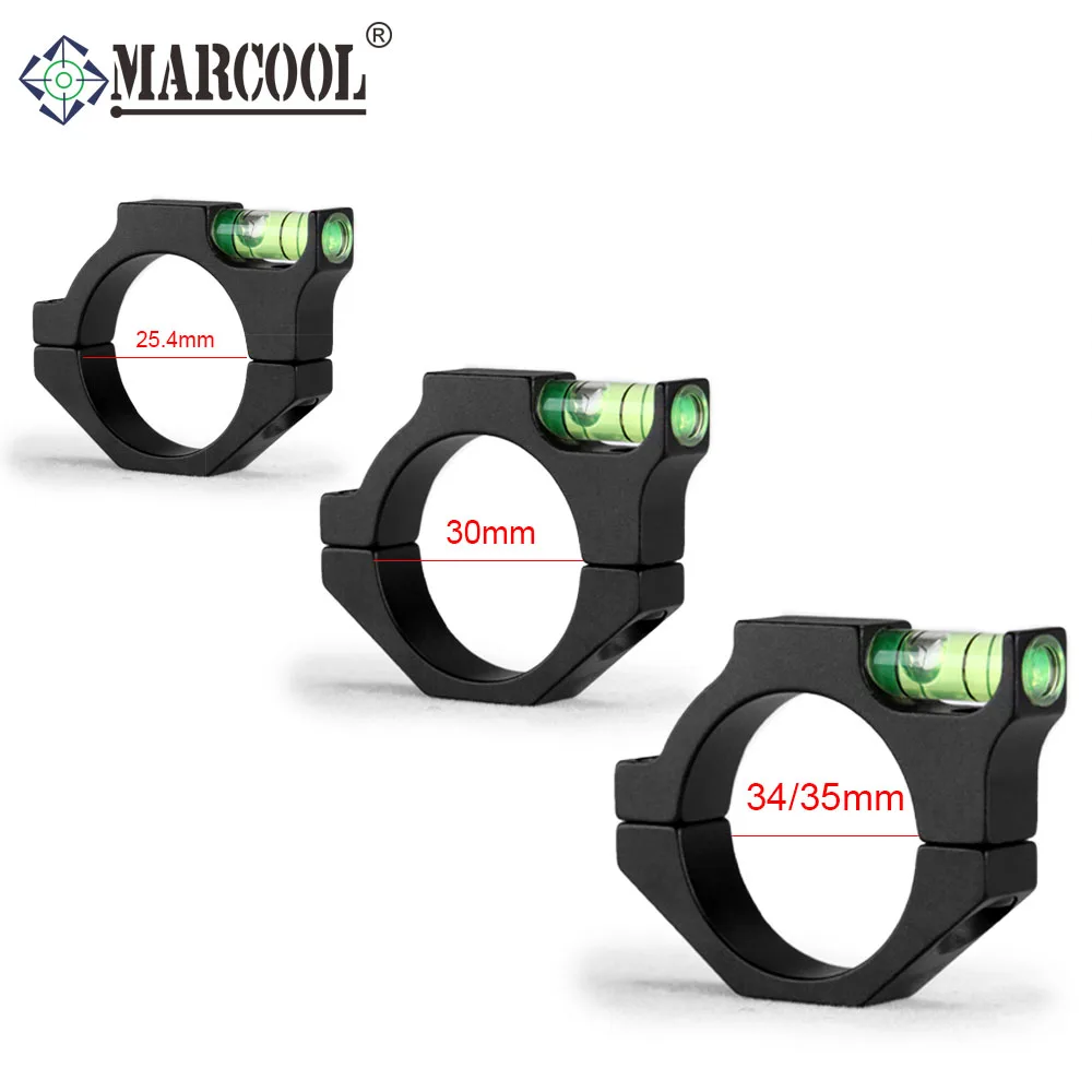 Marcool 25.4mm 30mm 34/35mm Bubble Level Ball Optical Sight Scope Acessorioes for Tactical Hunting Air Riflescope