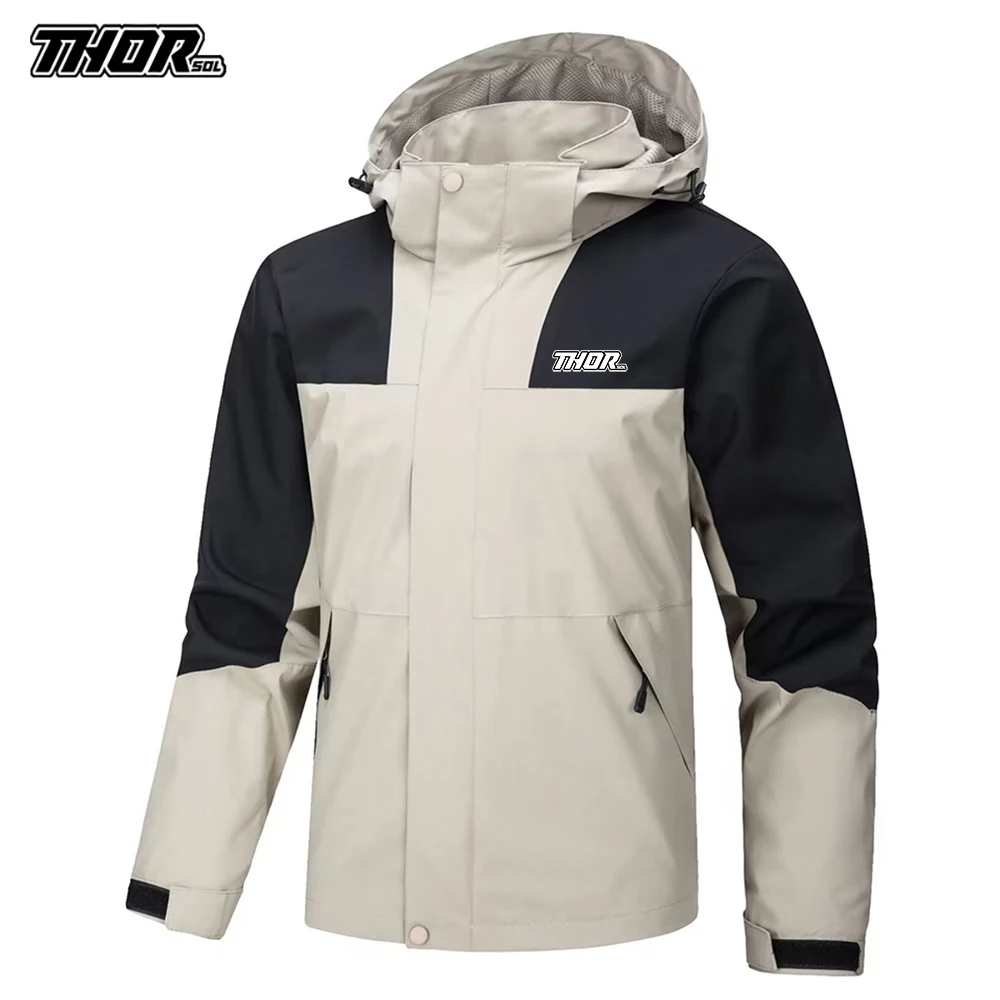 Ropa de abrigo para Motocross, ropa deportiva para Bicicleta de montaña, Chaqueta de ciclismo THORSOL, cortavientos para Bicicleta de montaña y carretera, Chaqueta para Hombre