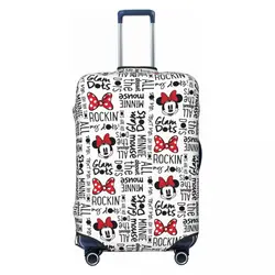 Custom Mickey Mouse Luggage Cover Cute Suitcase Protector Covers Suit For 18-32 inch