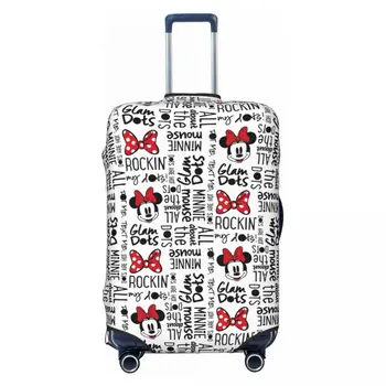מותאם אישית mickey מותאם אישית כיסוי המזוודה חמודה מגן מכסה חליפת עבור 18-32 אינץ'
