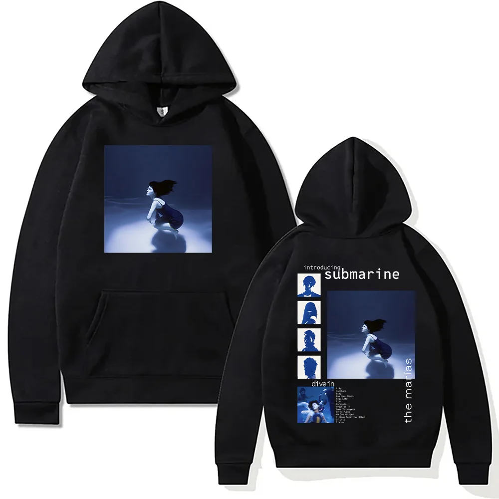 بلوفرات فرقة Marias The Marias Submarine ألبوم شعبي هوديس موضة المرأة البلوز للجنسين القطن ملابس كاجوال هودي