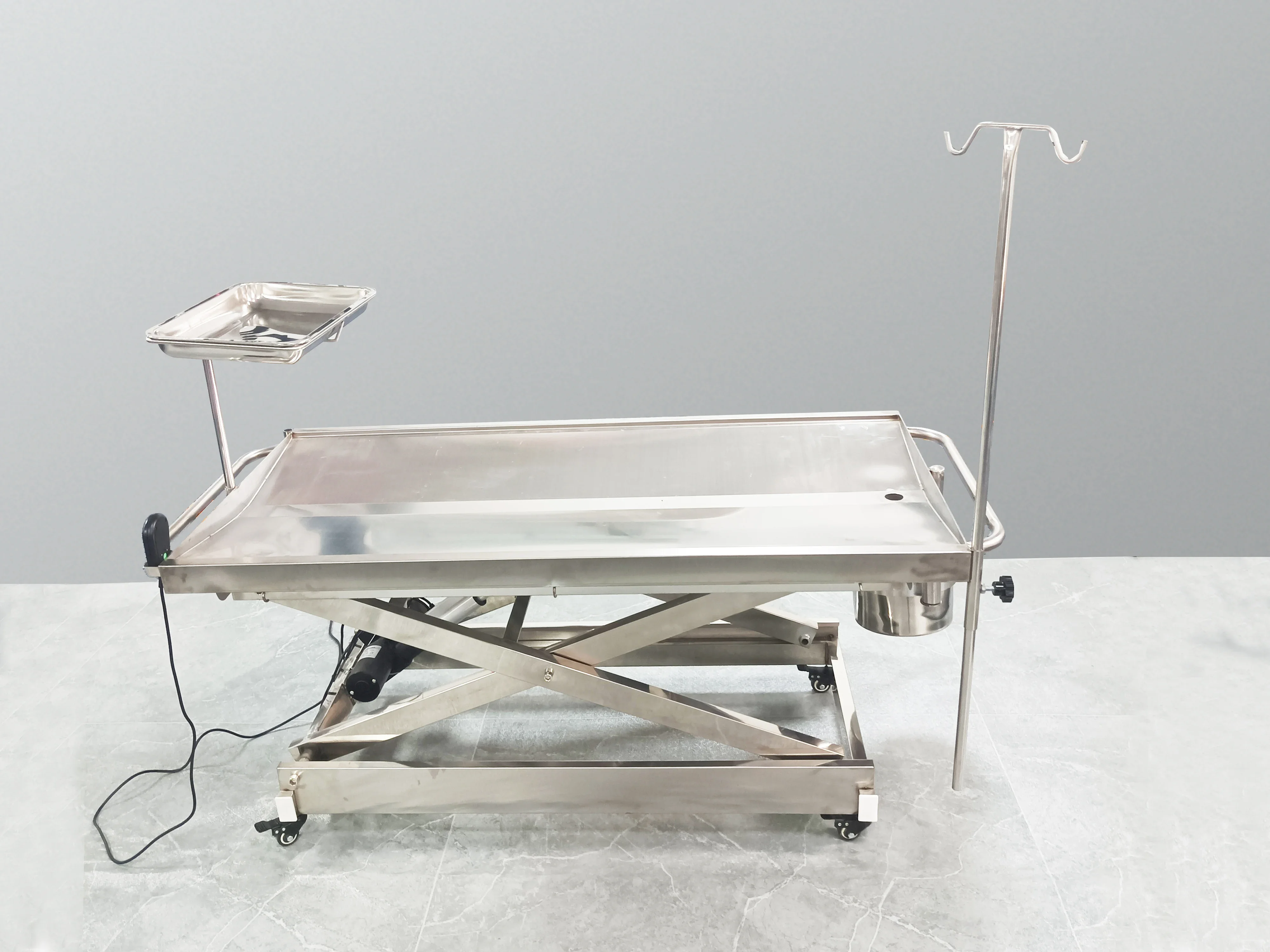 Table de proporvétérinaire en acier inoxydable, équipement vétérinaire, clinique pour animaux, hôpital, 304