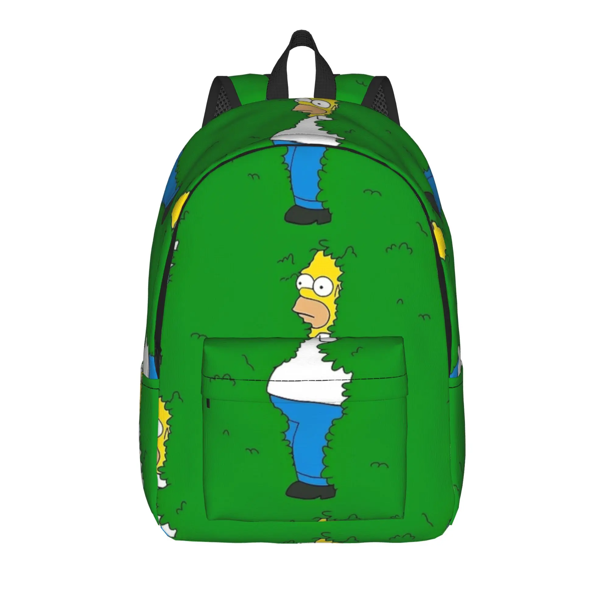 S-Simpsons I'm Leaving Backpack  Kawaii Backpacks Boy University Breathable High School Bags Designer Rucksack