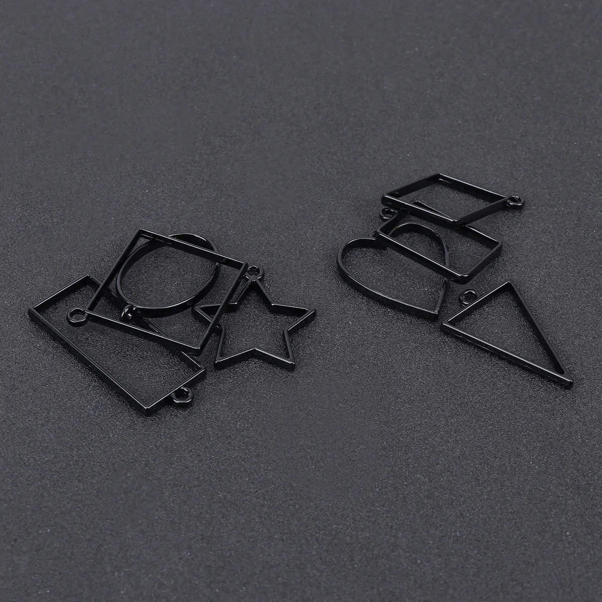 

32 шт. заготовки для подвесок из сплава, геометрические, для рукоделия, для ожерелий, браслетов, серег, смоляных камеев, брелоков, скрапбукинга