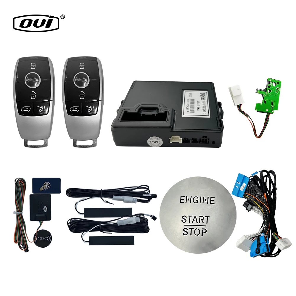 OVI Easy Install Plug And Play Smart Keyless Entry Car Alarm System Fit For Mercedes-Benz V-Class W447 V250 Remote Starter Car